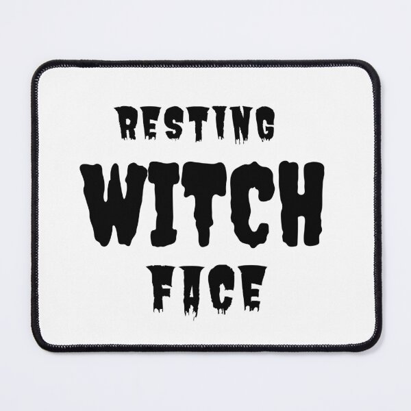 Item preview, Resting Witch Face designed and sold by buzzstyle66.