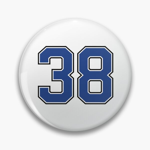 Item preview, Number 38 lucky sports jersey thirty eight designed and sold by HeavyStyle.