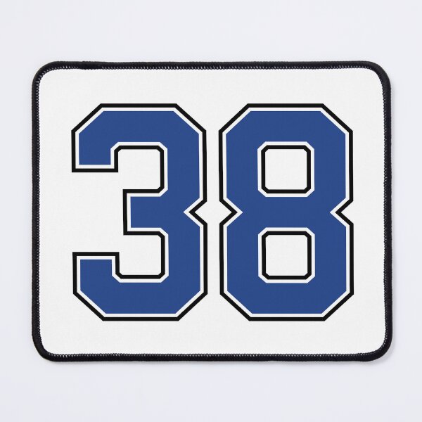 Item preview, Number 38 lucky sports jersey thirty eight designed and sold by HeavyStyle.