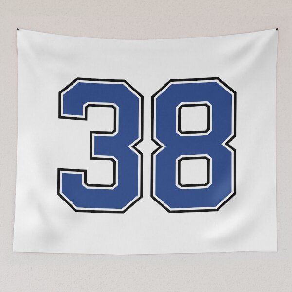 Item preview, Number 38 lucky sports jersey thirty eight designed and sold by HeavyStyle.