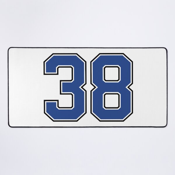 Item preview, Number 38 lucky sports jersey thirty eight designed and sold by HeavyStyle.