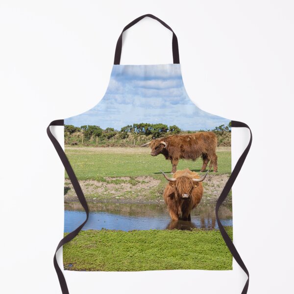 Item preview, Watering hole,Highland cattle designed and sold by kathleenjean.