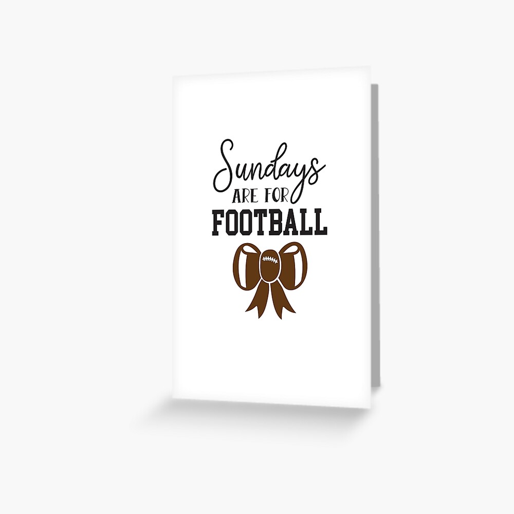 Sundays are for football quote Postcard for Sale by IrishVeg