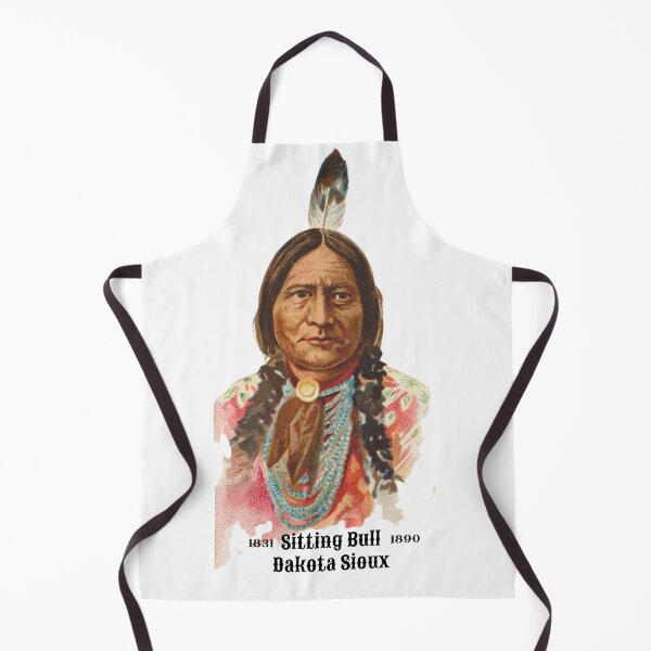 Item preview, Sitting Bull - Dakota Sioux - Vintage Portrait Originally Allen & Ginter by heringa designed and sold by heringa.
