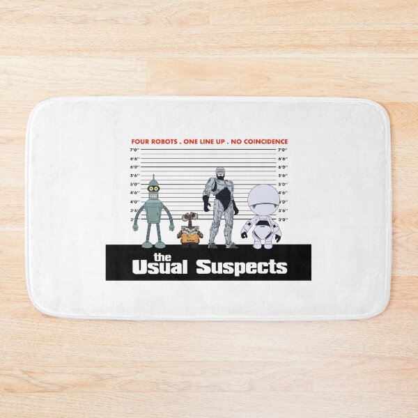 Item preview, Suspect robots designed and sold by SickNoteLondon.