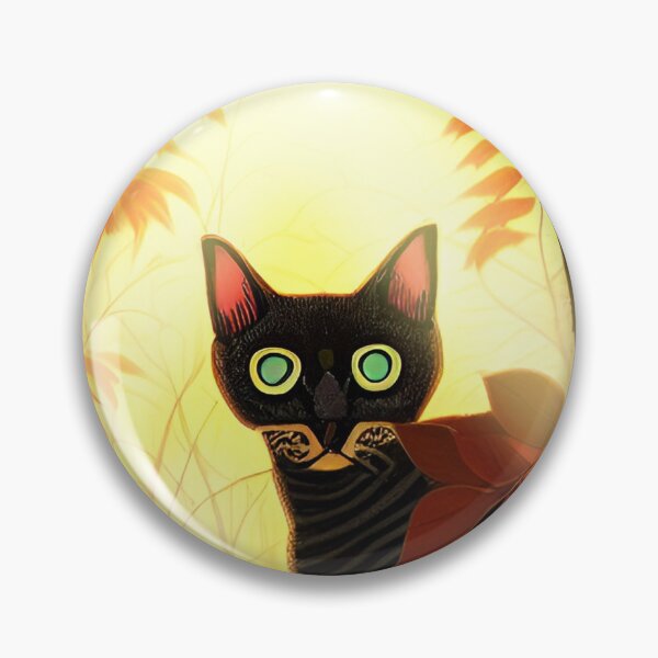Item preview, Cat Autumn stare designed and sold by InkDropFalls.