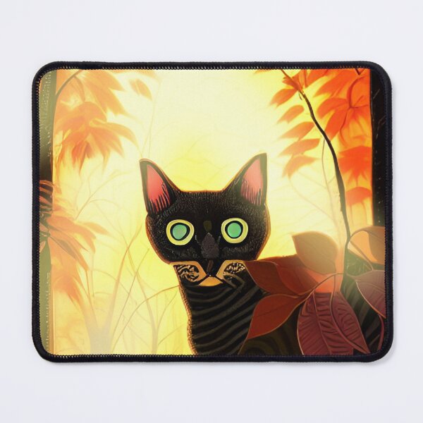 Item preview, Cat Autumn stare designed and sold by InkDropFalls.