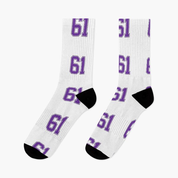 Item preview, Purple Number 61 lucky sports jersey sixty one designed and sold by HeavyStyle.