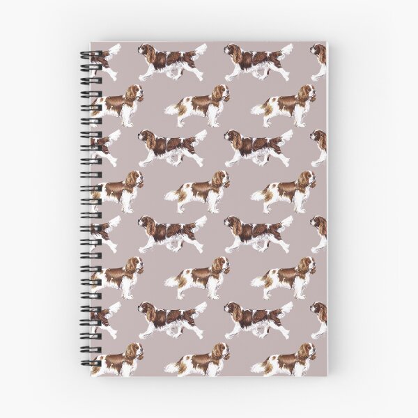 Item preview, Cavalier King Charles Spaniel - Blenheim - Repeat Pattern designed and sold by Amber Westwood.