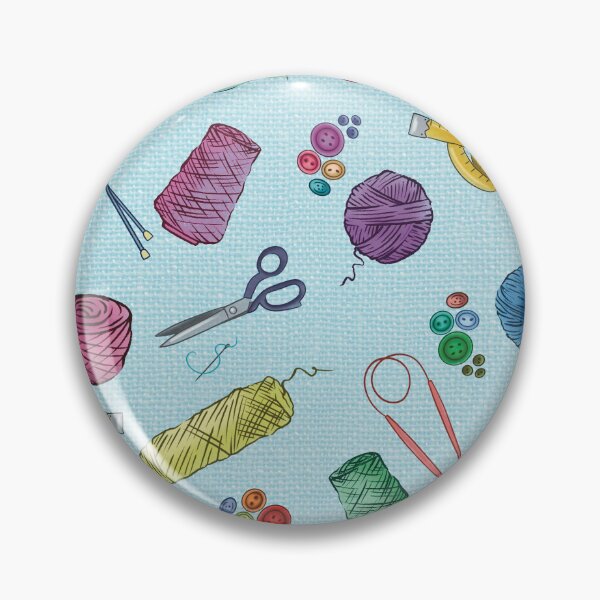 Item preview, A Knitter’s Guide to Life (blue) designed and sold by artbymandymeow.