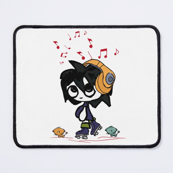 Item preview, Girl skating with cats designed and sold by soryilustracion.