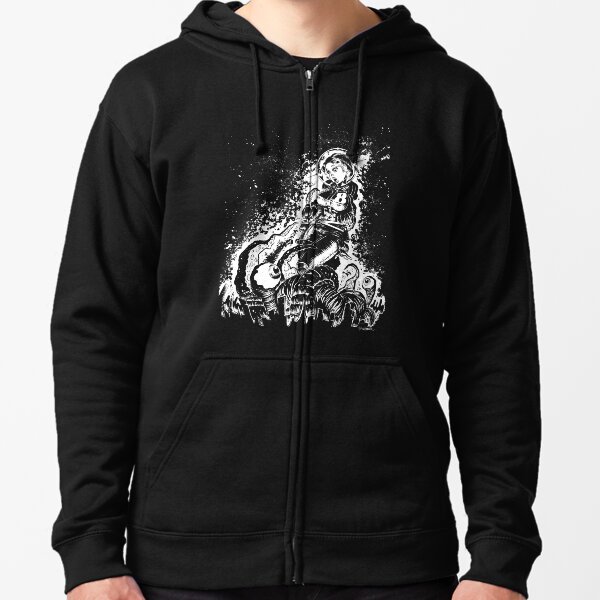 From Below 2 Zipped Hoodie
