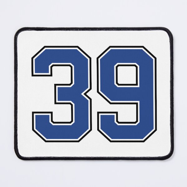 Item preview, Number 39 lucky sports jersey thirty nine designed and sold by HeavyStyle.