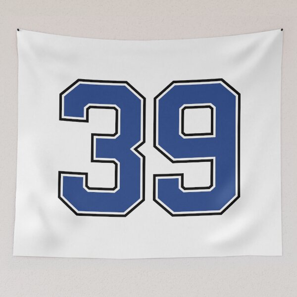 Item preview, Number 39 lucky sports jersey thirty nine designed and sold by HeavyStyle.