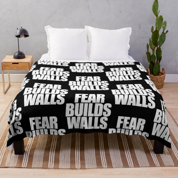 Item preview, Fear Builds Walls designed and sold by JacklynBerge.