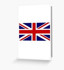 United Kingdom flag Greeting Card