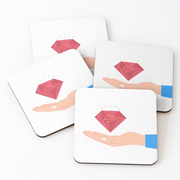 Item preview, Hand holding diamond crystal designed and sold by GraphicMall.
