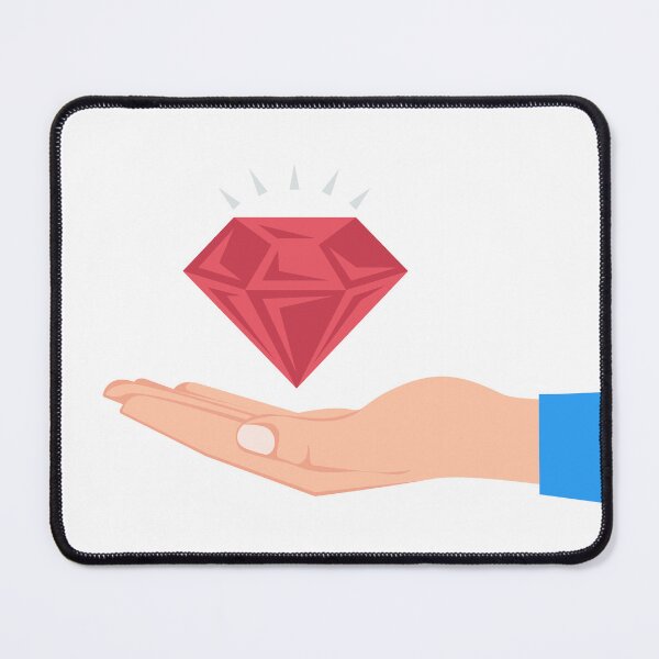 Item preview, Hand holding diamond crystal designed and sold by GraphicMall.