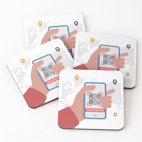 Item preview, Health passport app in mobile for travel, covid-19 vaccination designed and sold by GraphicMall.
