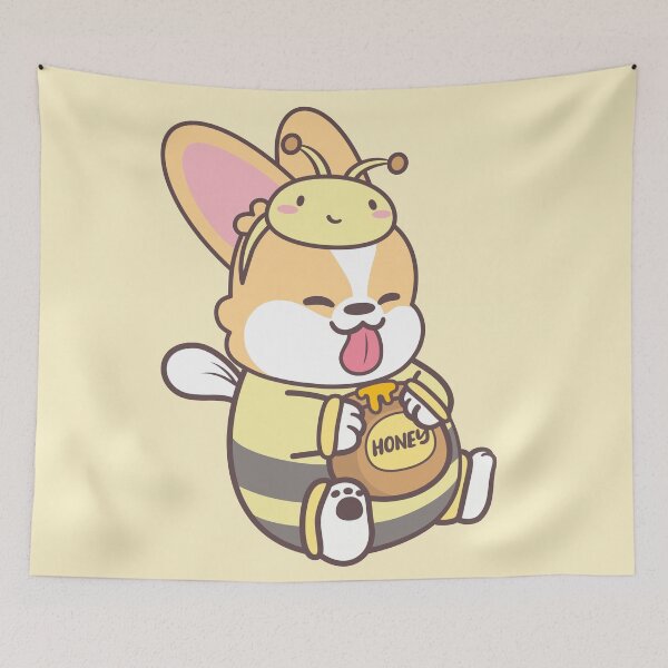 Item preview, Corgi Honey Bee designed and sold by XEENYEE.
