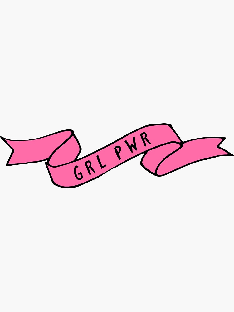 Стикеры для блога. Grl PWR стикер. Стикер "girl Power". Стикеры женские. Стикеры тумблер прическа.