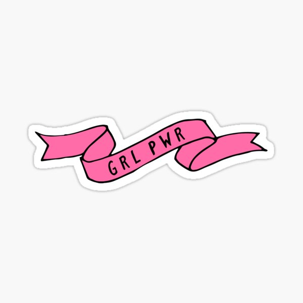 GRL PWR Pegatina