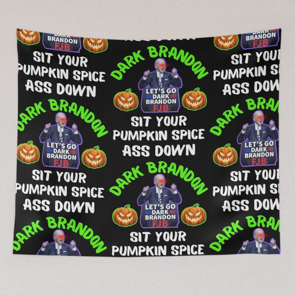 Item preview, Sit Your Pumpkin Spice Ass Down Dark Brandon designed and sold by WoodburyLake.