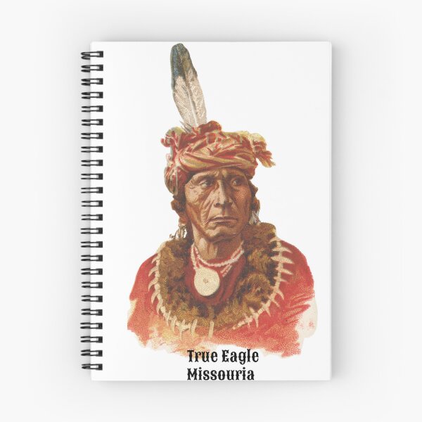 Item preview, True Eagle - Missouria - Vintage Portrait - Originally Allen & Ginter by heringa designed and sold by heringa.