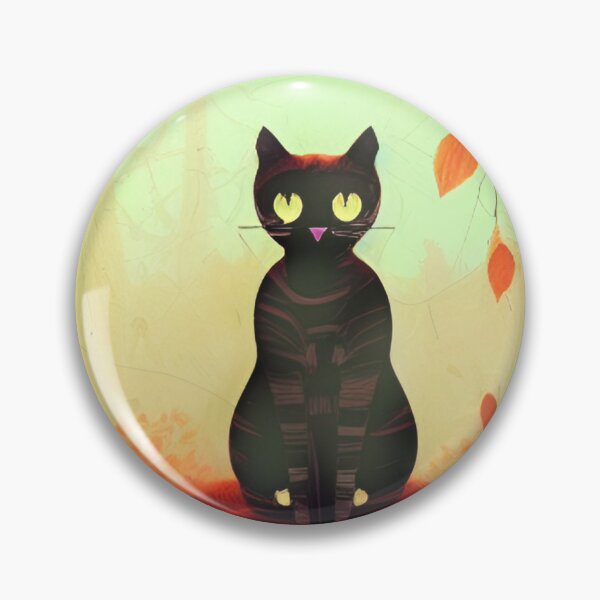 Item preview, Cat in the woods designed and sold by InkDropFalls.