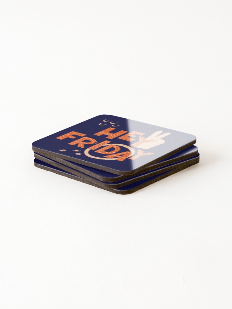 Thumbnail 4 of 5, Coasters (Set of 4), Hey Friday designed and sold by Rixxi.