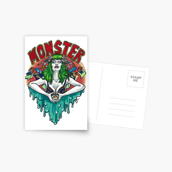 Monster Postcard