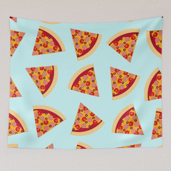 Item preview, Pizza slice pattern design designed and sold by GulArt.