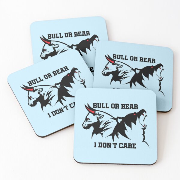 Item preview, Bull or Bear I Don't Care - Stock Market designed and sold by Unique-Vibe.