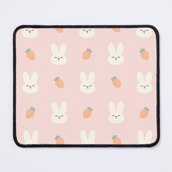 Item preview, Cute Pink Bunny Rabbit Carrot designed and sold by XEENYEE.