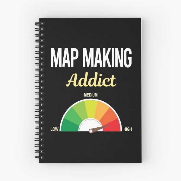 Item preview, Addict Map Making Mapmaking Cartography Cartographer designed and sold by FrankVitgenos0.