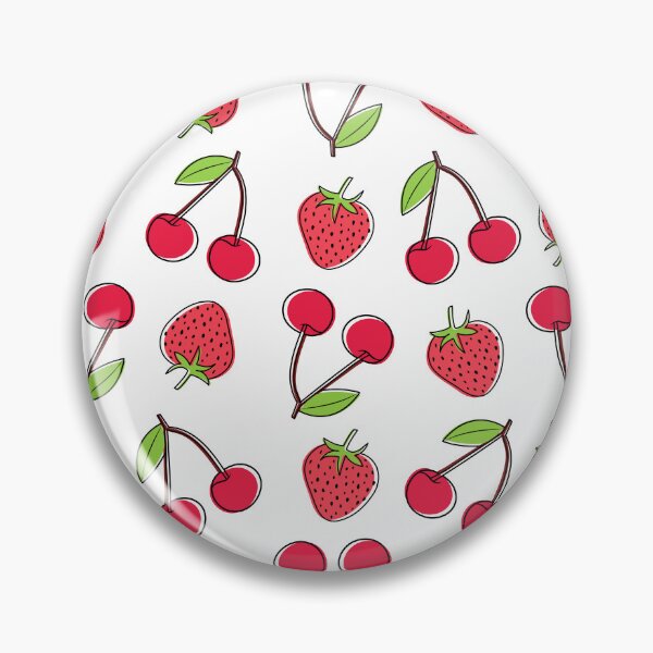 Item preview, Berries pattern with strawberries and cherries designed and sold by GulArt.