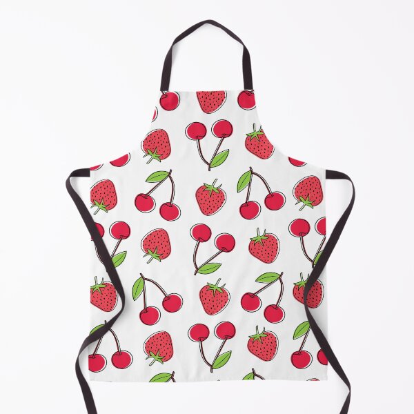 Item preview, Berries pattern with strawberries and cherries designed and sold by GulArt.