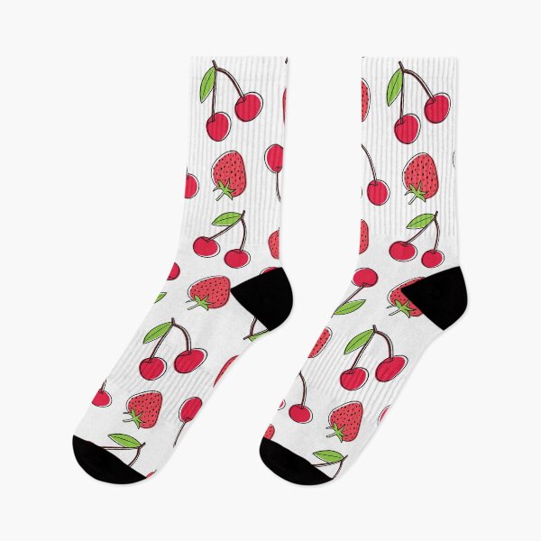 Item preview, Berries pattern with strawberries and cherries designed and sold by GulArt.
