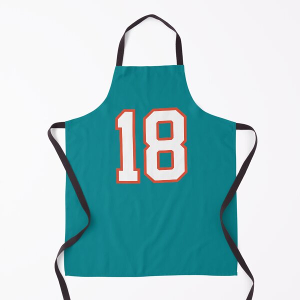 Item preview, Sports Number 18, white orange color lucky sport eighteen designed and sold by ArtIsParty.