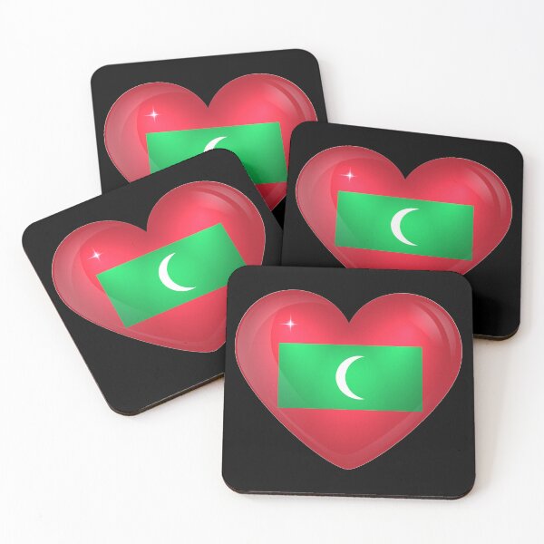 Item preview, My heart is in Maldives, Love Maldives. designed and sold by ArtIsParty.