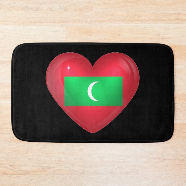 Item preview, My heart is in Maldives, Love Maldives. designed and sold by ArtIsParty.