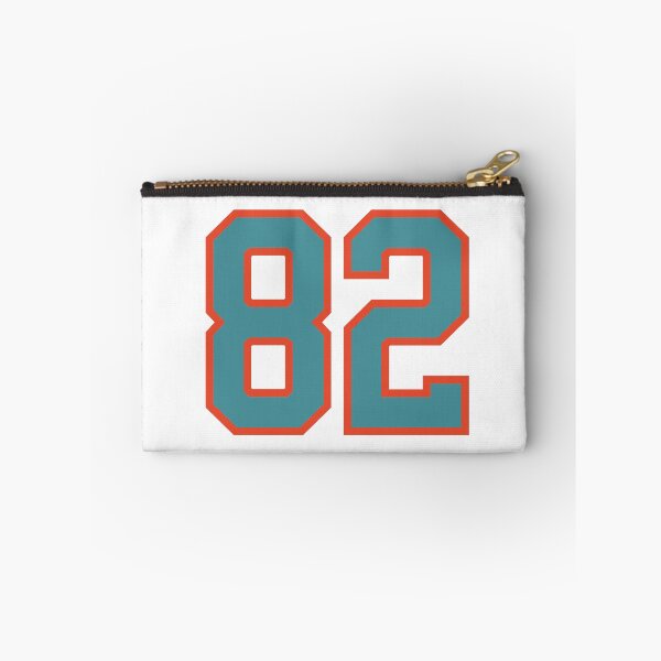 Item preview, 82 number, aqua orange lucky sports eighty two designed and sold by ArtIsParty.