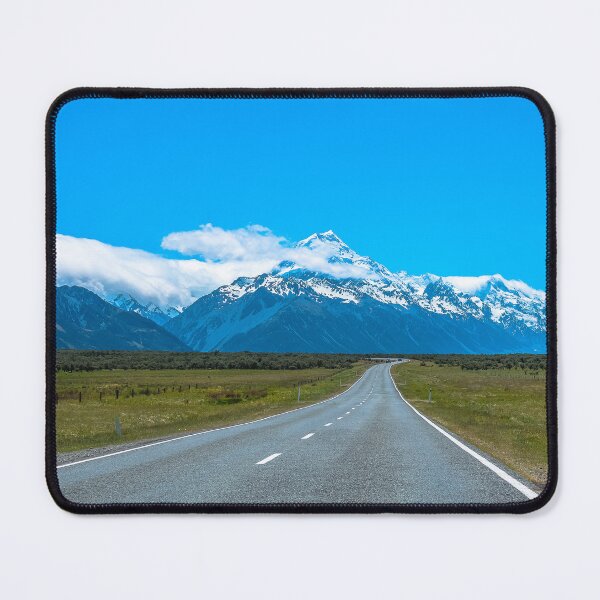 Item preview, Road to Mt. Cook the tallest mountain in New Zealand designed and sold by yurix.
