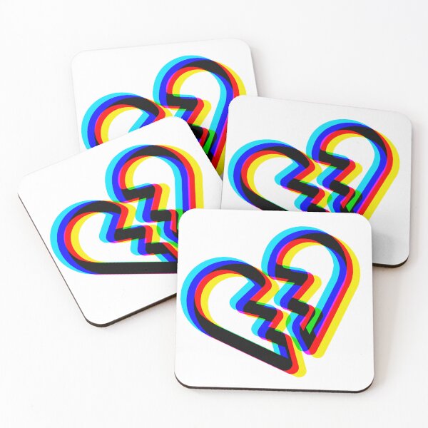 Item preview, Transparent Glitched broken heart designed and sold by VacantEyes.