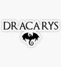 Dragon Fire Transparent Sticker