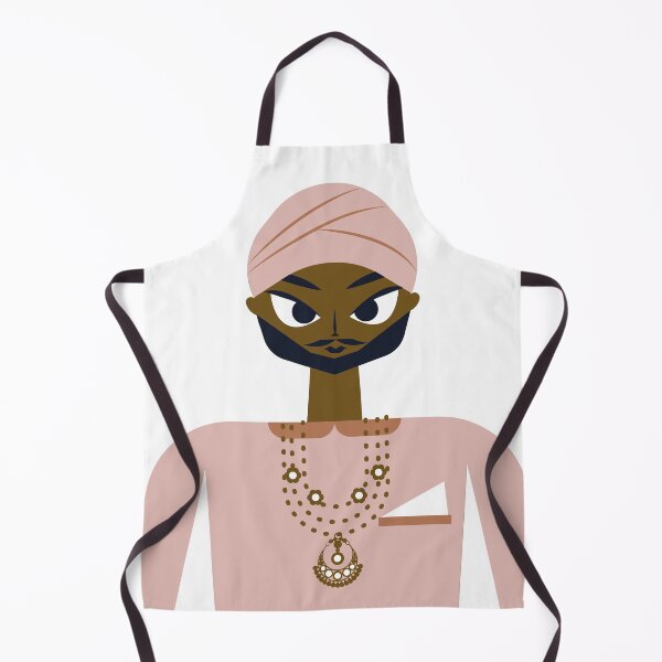 Item preview, An Indian in a pink hat designed and sold by BNS-ART.