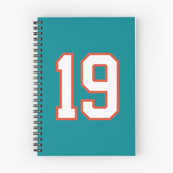 Item preview, Sports Number 19, white orange color lucky sport nineteen designed and sold by ArtIsParty.