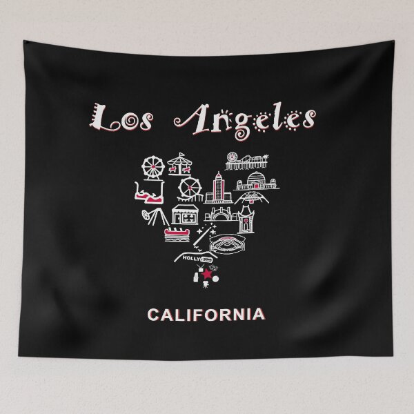 Item preview, Los Angeles, California - Love Los Angeles (WH) designed and sold by leemcnut.