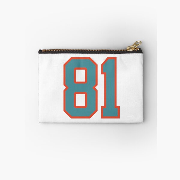 Item preview, 81 number, aqua orange lucky sports eighty one designed and sold by ArtIsParty.