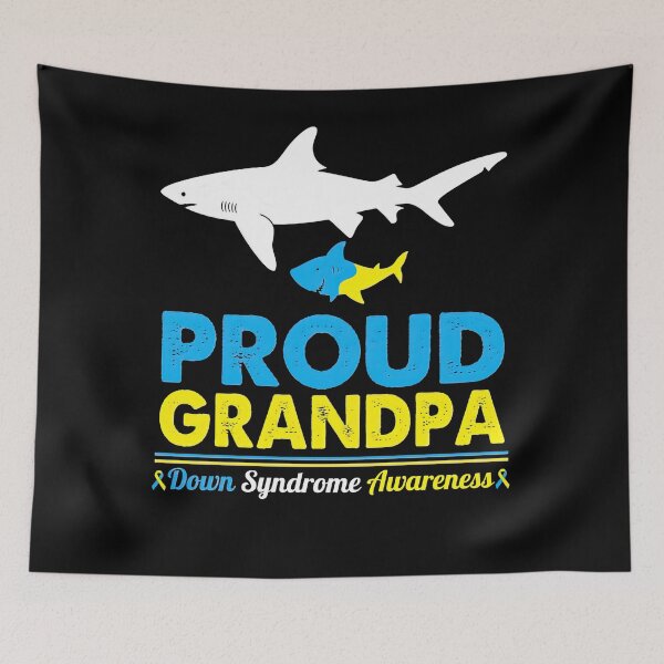 Item preview, Proud Grandpa Down Syndrome Awareness S Sharks Swim Together Proud Grandpa Down Syndrome Awareness designed and sold by IleneDuBuque.